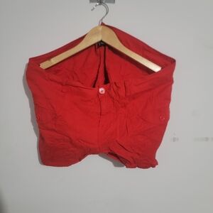 Red Women's Shorts